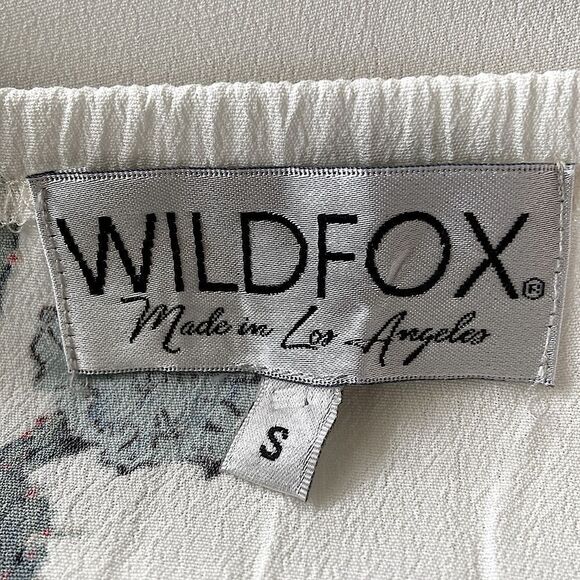 WildFox Dress Maxi”Cactus Flower “ Rayon 16” Slit sides NWOT Sz Small - Picture 9 of 11